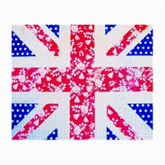 British Flag Abstract Small Glasses Cloth (2 Sides) by Vaneshart