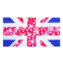 British Flag Abstract Satin Shawl by Vaneshart