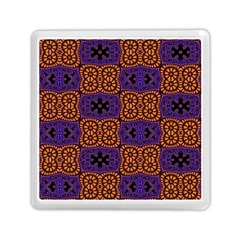 Abstract Clutter Pattern Vintage Memory Card Reader (square)