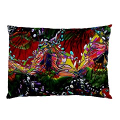 Seamless Abstract Background Red Pillow Case (two Sides) by Vaneshart