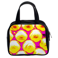 Pop Art Tennis Balls Classic Handbag (two Sides) by essentialimage