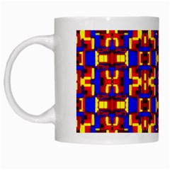 Abstract 25 White Mugs by ArtworkByPatrick