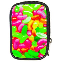 Vibrant Jelly Bean Candy Compact Camera Leather Case by essentialimage