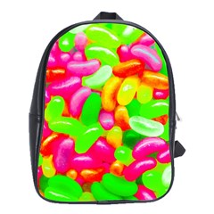 Vibrant Jelly Bean Candy School Bag (large) by essentialimage