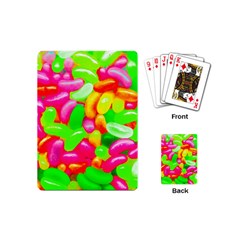 Vibrant Jelly Bean Candy Playing Cards Single Design (mini) by essentialimage