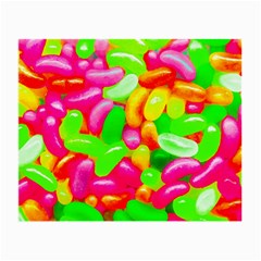 Vibrant Jelly Bean Candy Small Glasses Cloth (2 Sides) by essentialimage