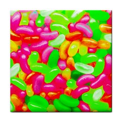 Vibrant Jelly Bean Candy Face Towel by essentialimage