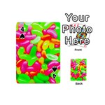 Vibrant Jelly Bean Candy Playing Cards 54 Designs (Mini) Front - Spade4