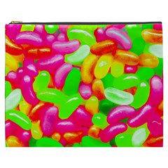 Vibrant Jelly Bean Candy Cosmetic Bag (xxxl) by essentialimage