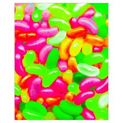 Vibrant Jelly Bean Candy Drawstring Bag (small)