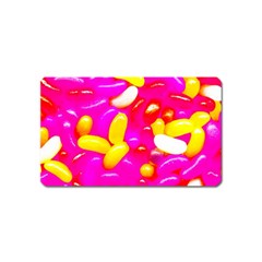 Vibrant Jelly Bean Candy Magnet (name Card) by essentialimage
