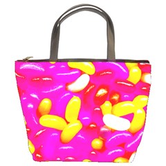 Vibrant Jelly Bean Candy Bucket Bag by essentialimage