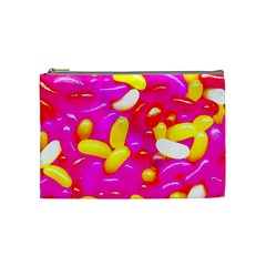 Vibrant Jelly Bean Candy Cosmetic Bag (medium) by essentialimage