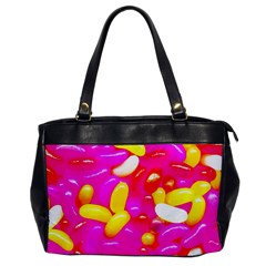 Vibrant Jelly Bean Candy Oversize Office Handbag by essentialimage