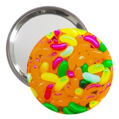 Vibrant Jelly Bean Candy 3  Handbag Mirrors by essentialimage