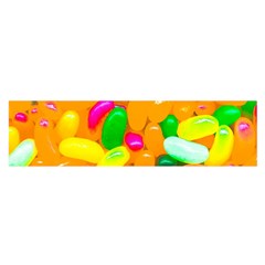 Vibrant Jelly Bean Candy Satin Scarf (oblong) by essentialimage