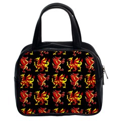 Dragon 4 Classic Handbag (two Sides) by ArtworkByPatrick
