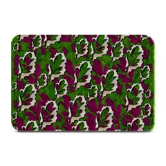Green Fauna And Leaves In So Decorative Style Plate Mats