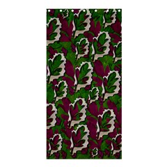 Green Fauna And Leaves In So Decorative Style Shower Curtain 36  X 72  (stall) 