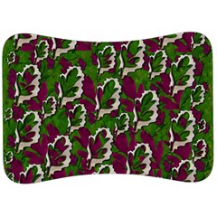 Green Fauna And Leaves In So Decorative Style Velour Seat Head Rest Cushion