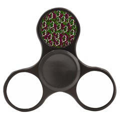 Green Fauna And Leaves In So Decorative Style Finger Spinner