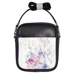 Wedding 979940 1280 Girls Sling Bag by vintage2030