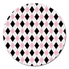 Argyle 316837 960 720 Magnet 5  (round) by vintage2030