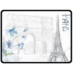 French 1047909 1280 Double Sided Fleece Blanket (large)  by vintage2030