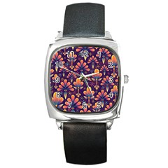 Abstract Background 2033523 960 720 Square Metal Watch by vintage2030