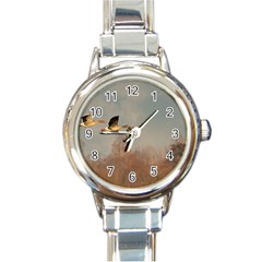 Goose 4002044 960 720 Round Italian Charm Watch by vintage2030