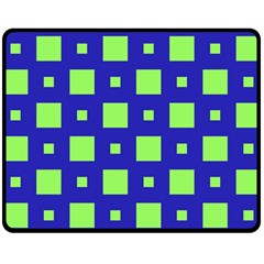 Squares Grid Seamless Fleece Blanket (medium)  by Vaneshart