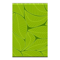 Pattern Leaves Walnut Nature Shower Curtain 48  X 72  (small) 