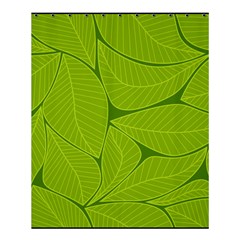 Pattern Leaves Walnut Nature Shower Curtain 60  X 72  (medium) 