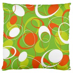 Abstract Seamless Pattern Background Large Cushion Case (two Sides)