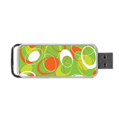 Abstract Seamless Pattern Background Portable Usb Flash (one Side) by Vaneshart