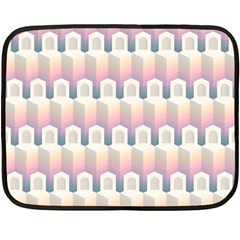 Seamless Pattern Background Entrance Double Sided Fleece Blanket (mini) 