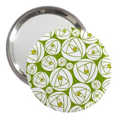 Rose Abstract Rose Garden 3  Handbag Mirrors