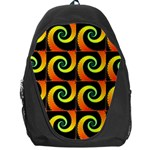 Spiral Seamless Pattern Backpack Bag Front