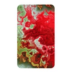 Abstract Stain Red Memory Card Reader (rectangular)