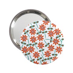 Vector Flower Floral 2 25  Handbag Mirrors