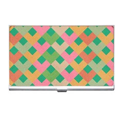 Abstract Seamless Pattern Business Card Holder by Vaneshart