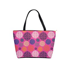 Abstract Seamless Pattern Graphic Pink Classic Shoulder Handbag