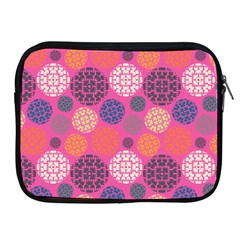 Abstract Seamless Pattern Graphic Pink Apple Ipad 2/3/4 Zipper Cases
