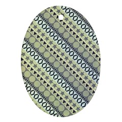 Abstract Seamless Pattern Graphic Ornament (oval)