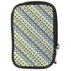 Abstract Seamless Pattern Graphic Compact Camera Leather Case