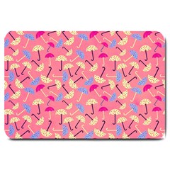 Umbrella Pattern Large Doormat  by Vaneshart