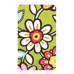 Flowers Fabrics Floral Memory Card Reader (Rectangular)