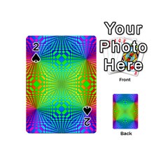 Pattern Colorful Abstract Playing Cards 54 Designs (mini) by Vaneshart