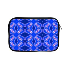 Seamless Fractal Blue Apple Ipad Mini Zipper Cases by Vaneshart