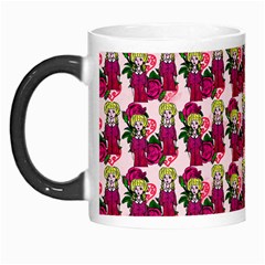 Thurs Pattern  Pink Morph Mugs by snowwhitegirl